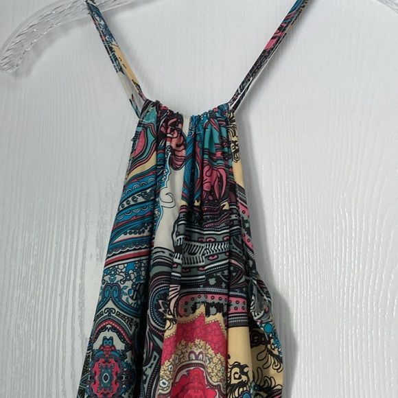 Paisley sundress casual no brand no size fits size 6-8 Medium - Picture 2 of 4